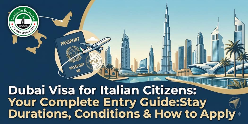 Dubai Visa for Italian Citizens:. Your Complete Entry Guide: Stay Durations, Conditions &amp; How to Apply